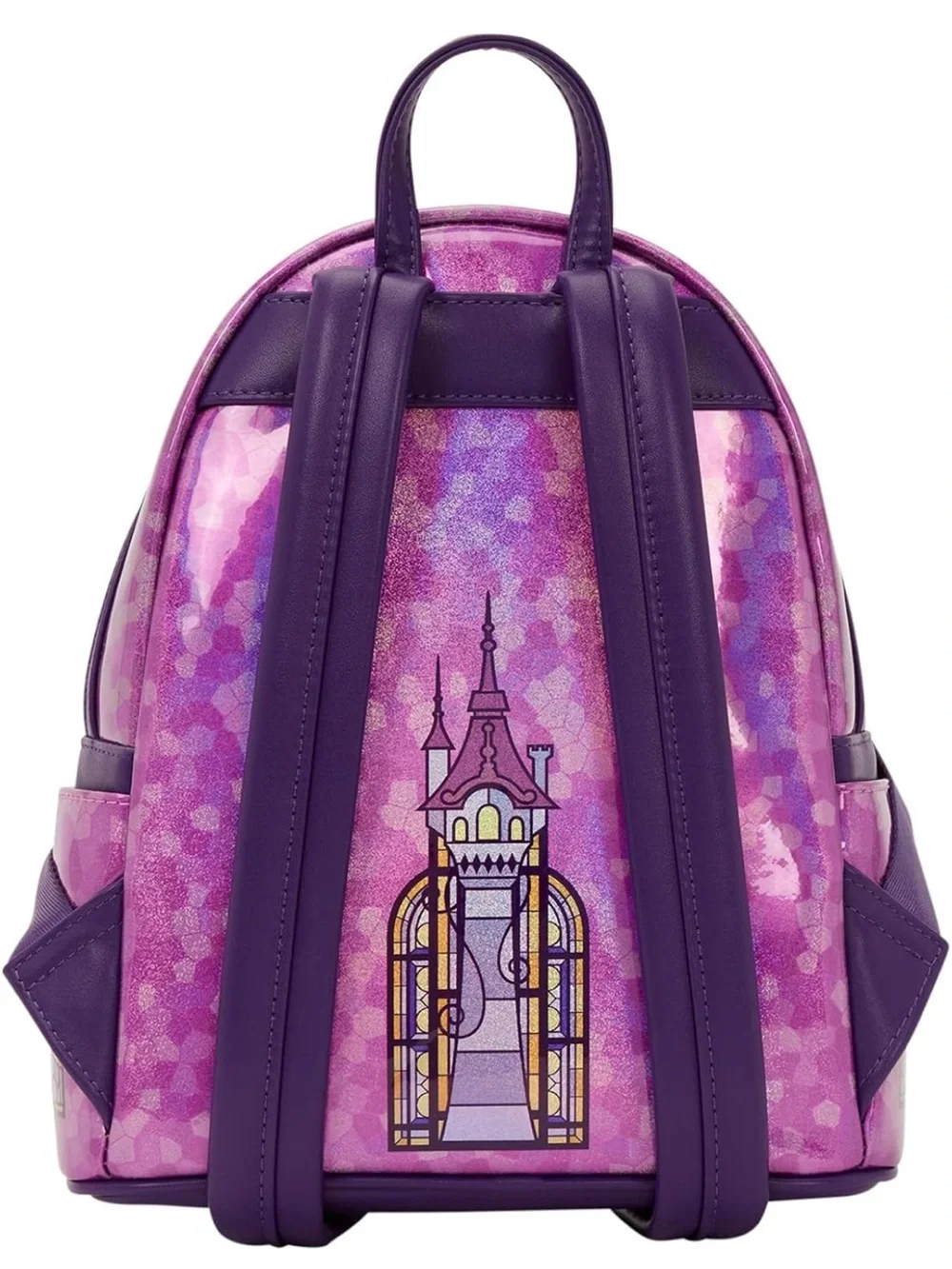 Loungefly Disney Stained glass Rapunzel Mini Backpack Tangled Amazon Exclusive